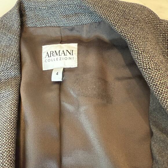 Armani Collezioni Wool Blazer - Size 4 - Picture 10 of 14
